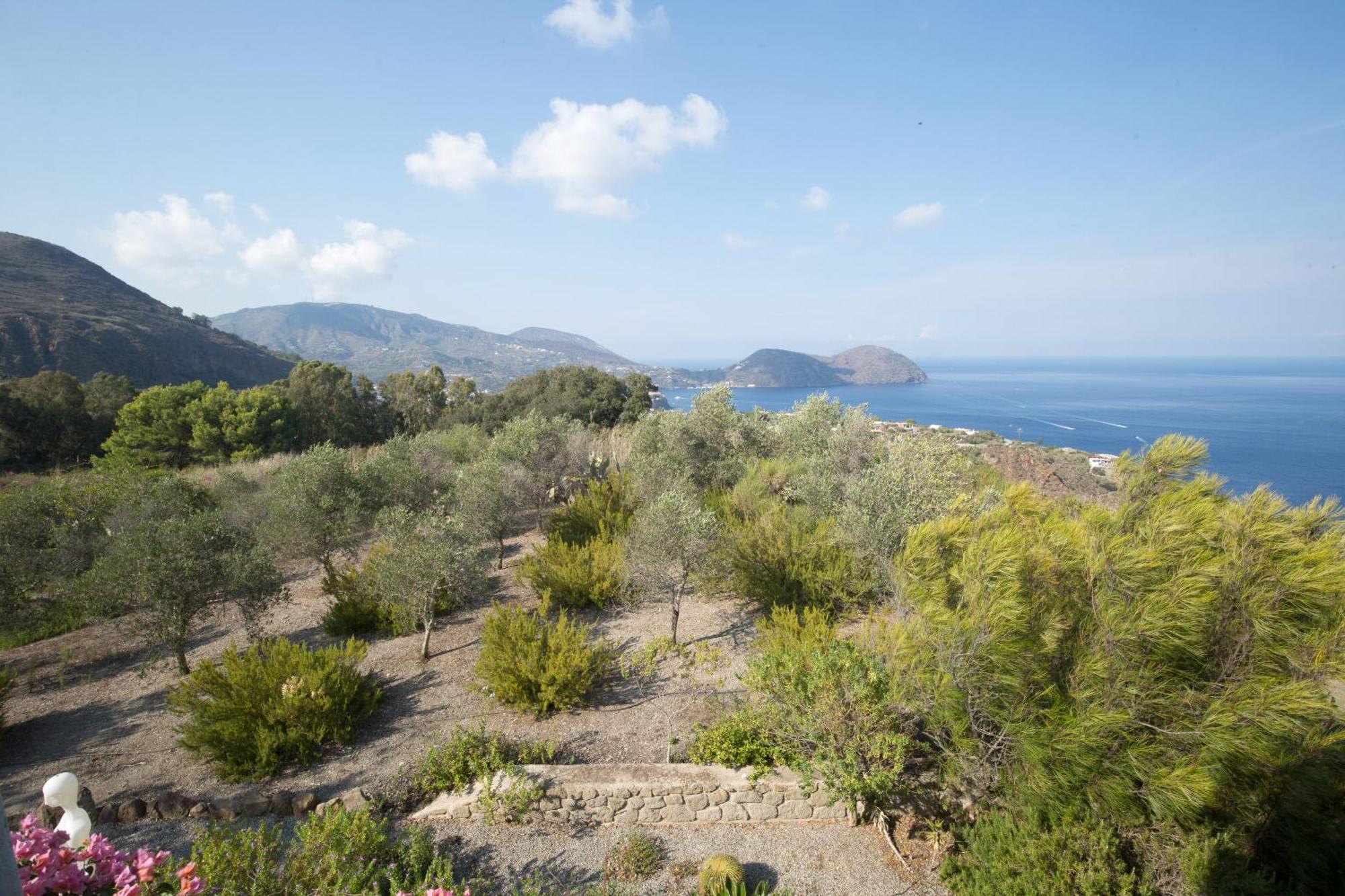 Sealight Villa Lipari - Vista E Piscina Ngoại thất bức ảnh