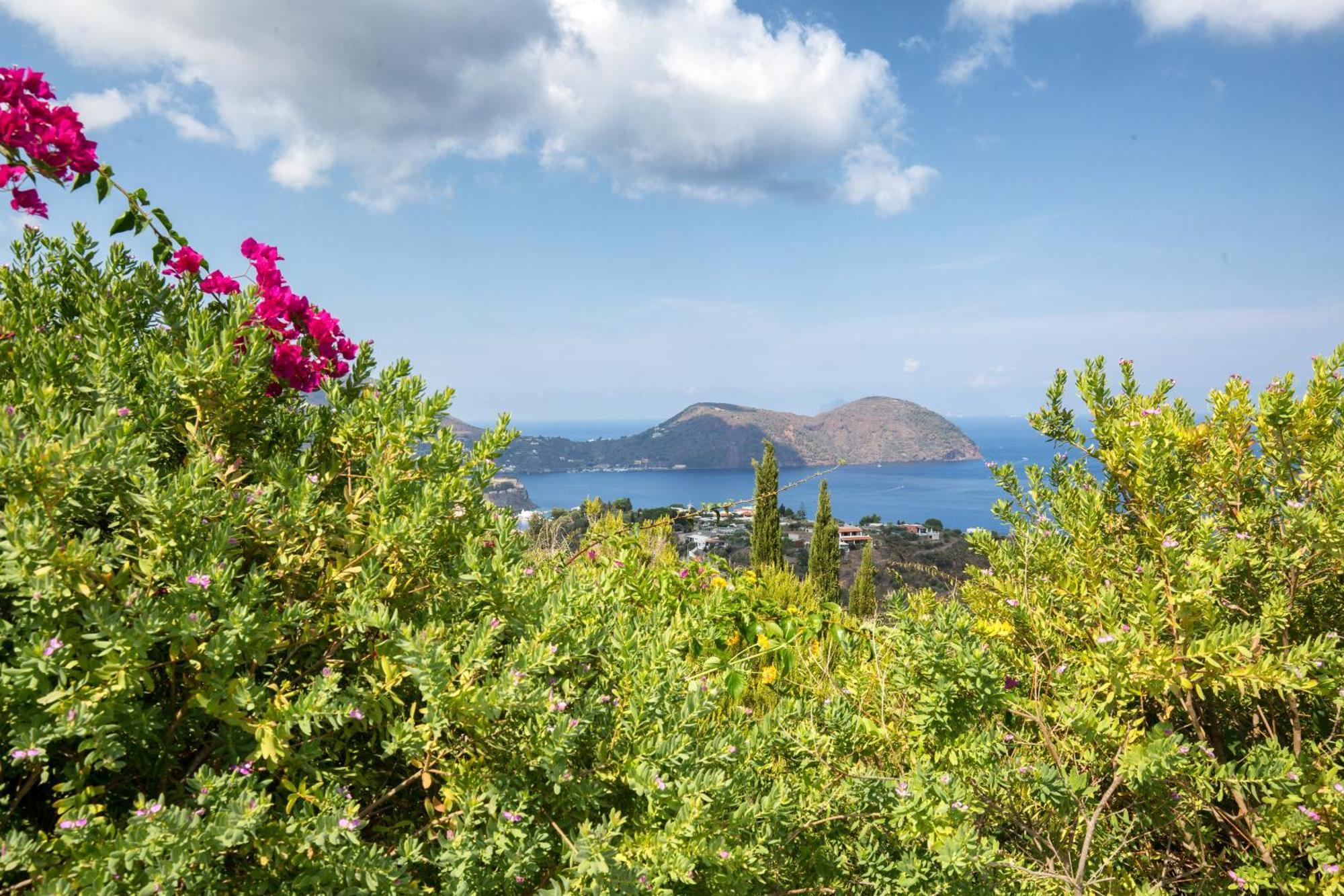 Sealight Villa Lipari - Vista E Piscina Ngoại thất bức ảnh
