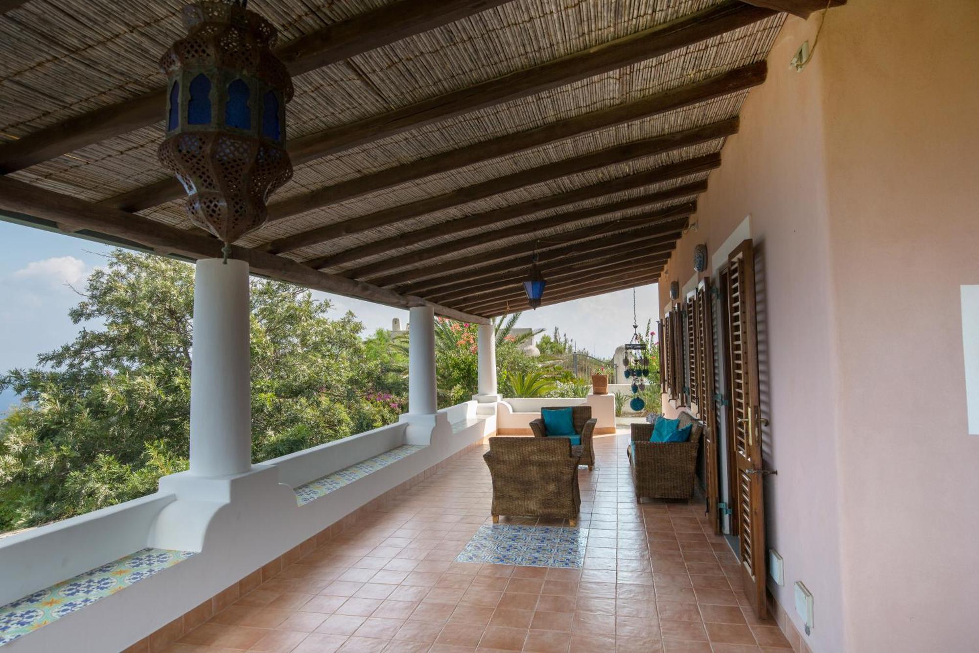 Sealight Villa Lipari - Vista E Piscina Ngoại thất bức ảnh