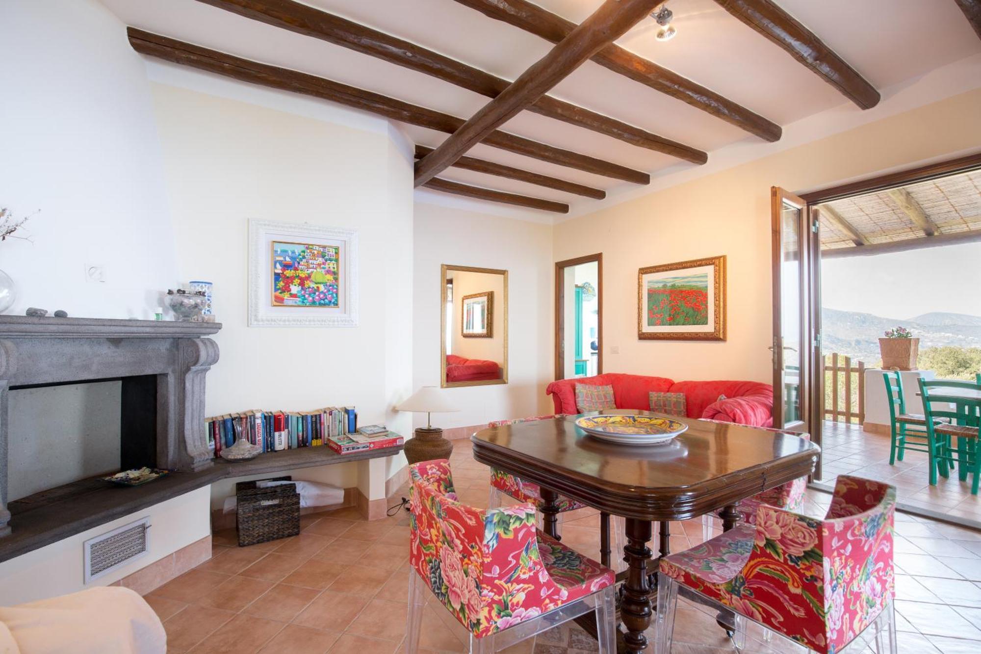 Sealight Villa Lipari - Vista E Piscina Ngoại thất bức ảnh